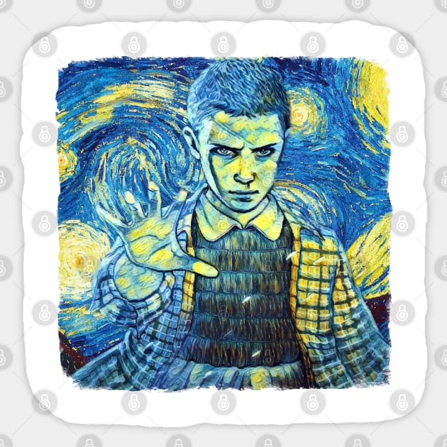 Eleven  Stranger Things Sticker by todos